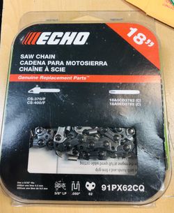 Brand New ECHO 18” Saw Chain Part