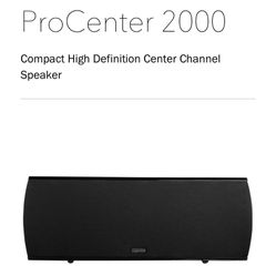 Definitive Technology ProCenter 2000 Center Channel Speaker 