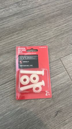 🆕 NEW Everbilt Universal Toilet Seat Hinge Bolts Assembly
