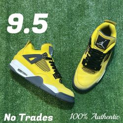 Size 9.5 Air Jordan 4 Retro “Lightning” ⚡️ 