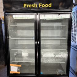 Two Glass Door Refrigerator 