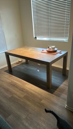 Rectangular Wooden Dining Table