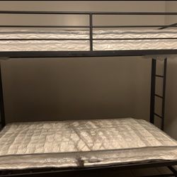 Twin over Twin Bunkbeds (No Matress)