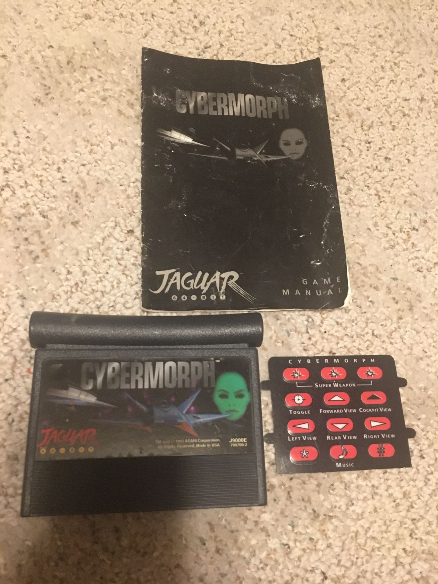 Cybermorph For Atari Jaguar 