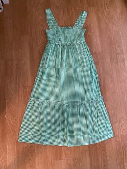 Forever 21 Green Gingham Sundress
