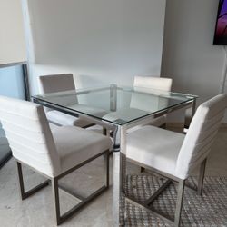 Dining Table And 4 Chairs