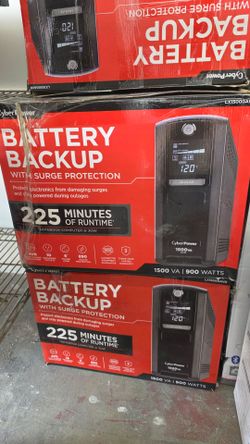 CyberPower - LX150OGU3 Battery Backup UPS Systems - Black