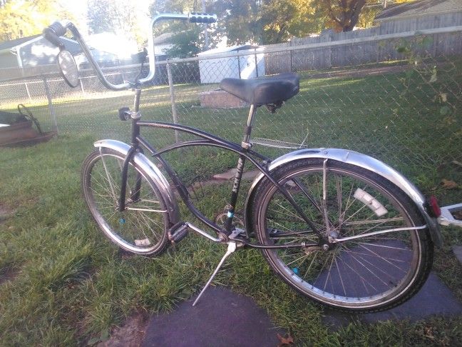 26" Schwinn Cruiser 76   Black&Crome