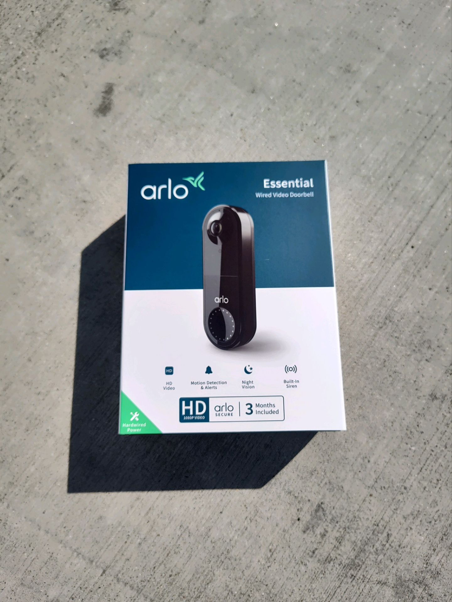 new arlo video door bell  price is firm 