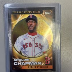 2026 Topps Series 1 Aroldis Chapman 2025 All Topps Team #ATT-12 Red Sox