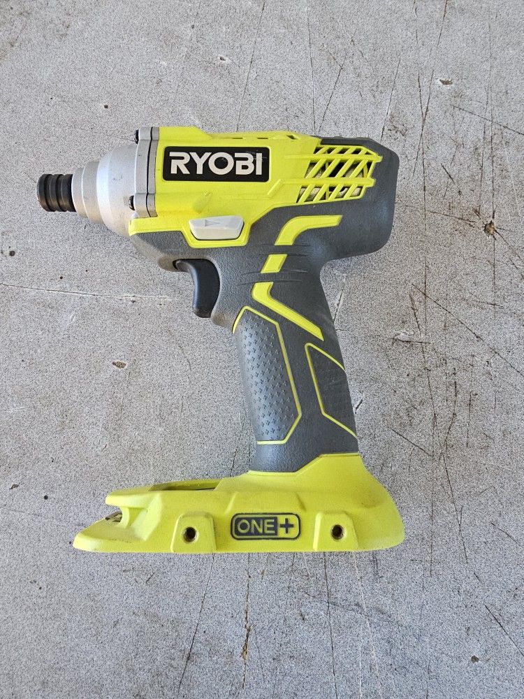 Ryobi P235 1/4 Inch One+ 18 Volt Lithium Ion Impact Driver with 1,600 Pounds of Torque (Battery Not Included, Power Tool Only)