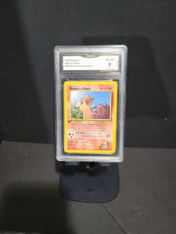 Blaine's Vulpix 1st Edition #65 Gym Heroes GMA 8