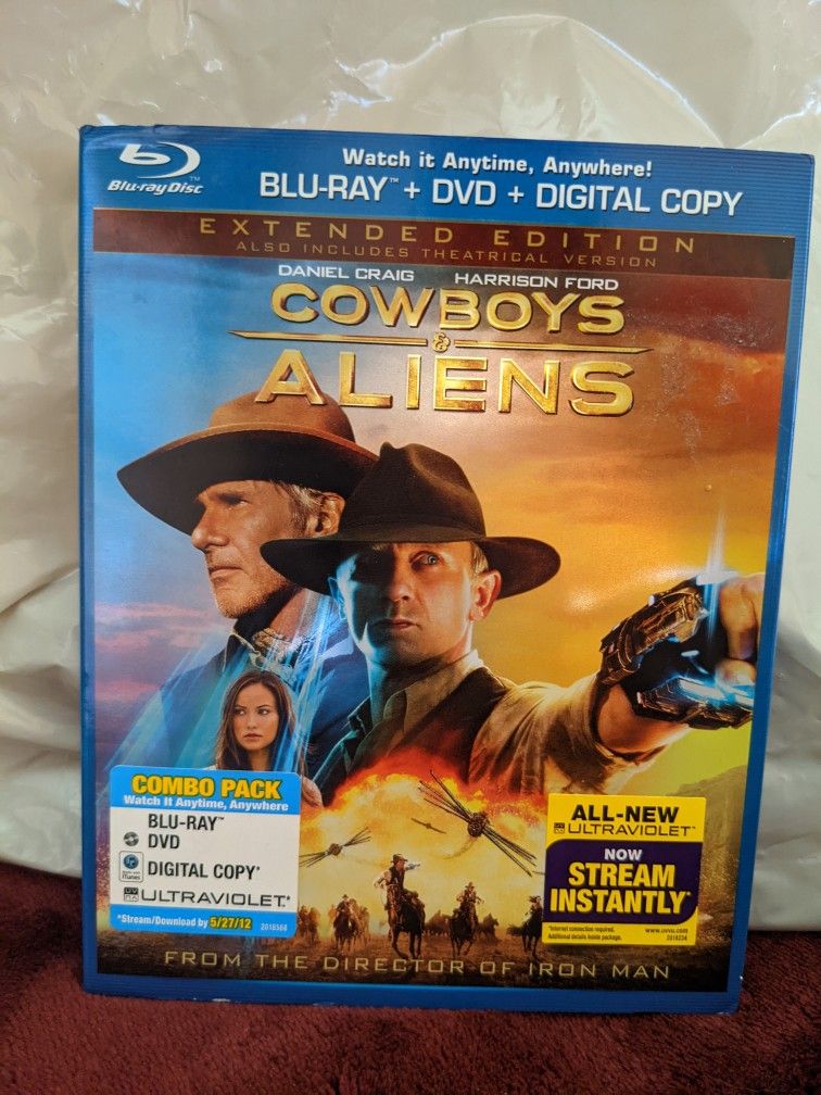 Cowboys & Aliens Blu-ray Plus DVD