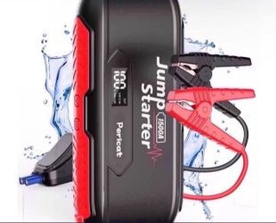 1500A Peak 18000mAh Portable Jump Starter Pack(Up to 7.0L Gas and 5.5L Diesel Engine), 12V Auto Booster Battery Charger Lithium Car Jump Starter Box w
