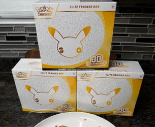 30th celebration etb ( 140$ each )