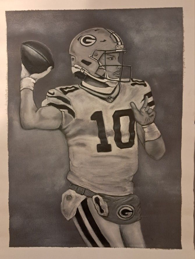 Greenbay Packers Jordan Love 