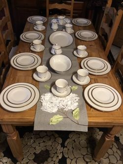 NoritakeIvory China Viceroy 7222