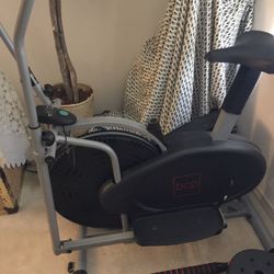 Manual Bike/Elliptical Combo