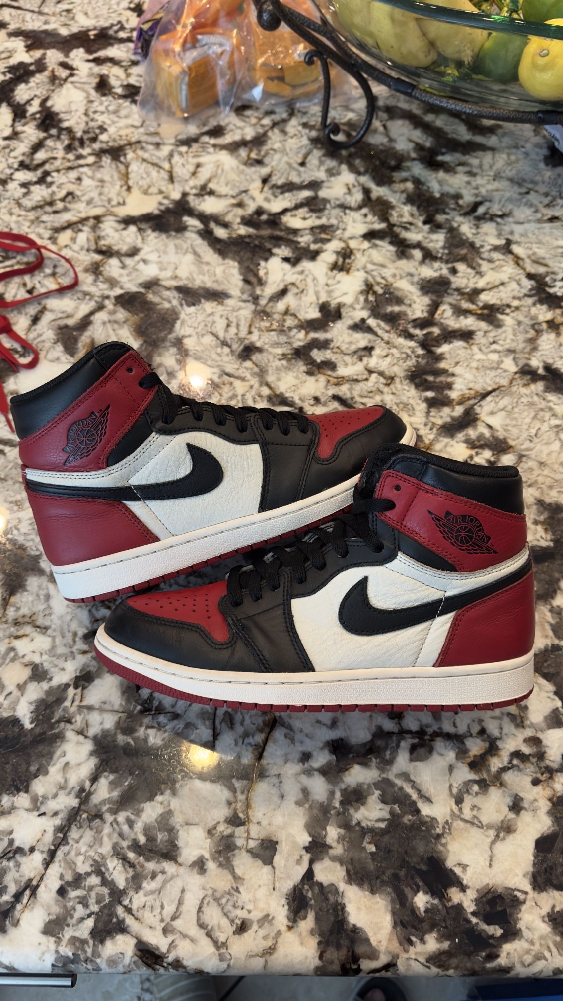 Jordan 1 Bred Toe