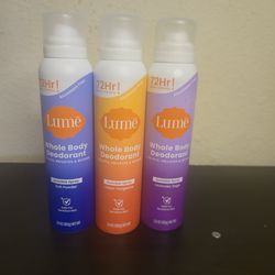 Lume Whole Body Deodorant Spray 3.6oz (Multiple Scents Available)