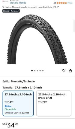 Mountain Bike Tire 27.5 x 2.10 by Schwinn – Replacement Tire – Brand New