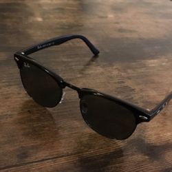 New Black Clubmaster Rayban Unisex Men’s Women’s Sunglasses New