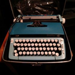 Typewriter In Case