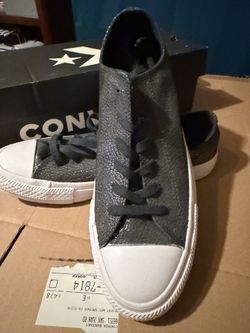 Converse black sparkle NIB