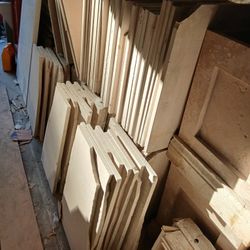 Approx 1000 square Feet 24x24 Limestone some  Broken Corners $300