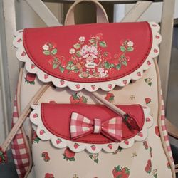 Strawberry Shortcake Backpack Purse