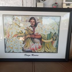 Framed Diego Rivera Wall Art