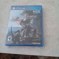 Ps4 Monster Hunter World Factory Sealed