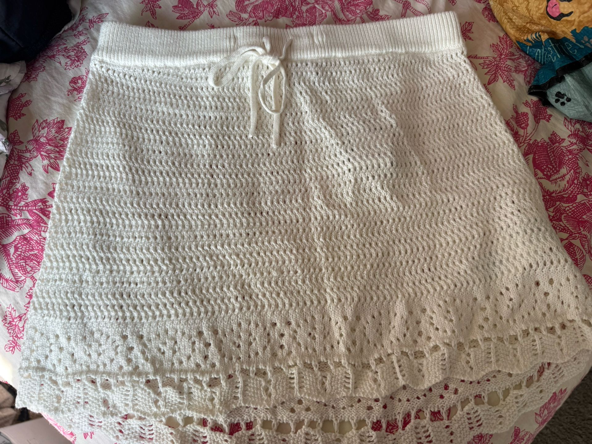 Crochet Cover Up Skirt
