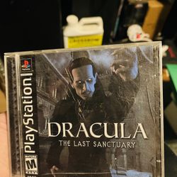 Dracula The Last Sanctuary PS1 BOTH DISKS