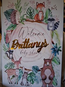 Welcome sign