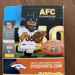 Super Bowl 50 Champions NFL Demaryius Thomas OYO Mini Figure