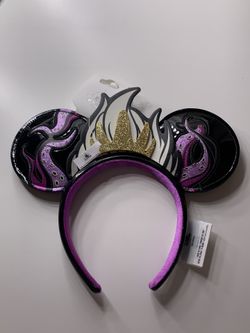 Disney Parks Ursula Villian Little Mermaid Ears