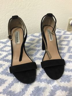 Steve Madden Block Black Heels