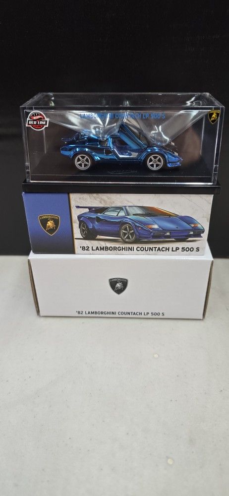 Hot Wheels RLC Lamborghini Blue