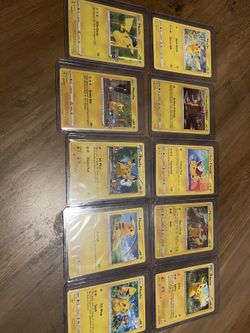 Pickachu Pokemon Cards