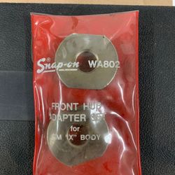 Snap-on WA802 front hub adapter set for X body