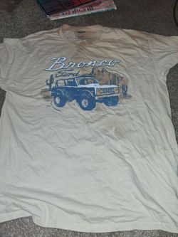 Ford Bronco Graphic T-Shirt Size Large