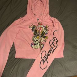 Cropped Ed Hardy zip-up