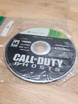 Call of duty ghosts Xbox 360