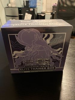 Chilling Reign Pokemon Center ETB
