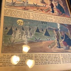 John T Mac Cutcheon Injun Summer Wall plaque article from 1912 original 1907
