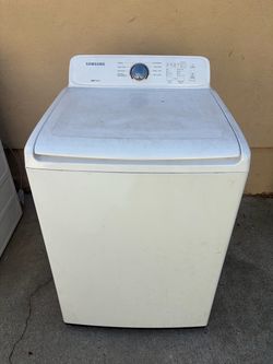 Samsung Top-Load Washer – Needs Suspension Rods / As-Is Fixer-Upper