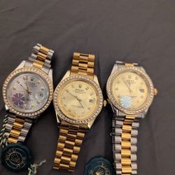 Three Mens Watches