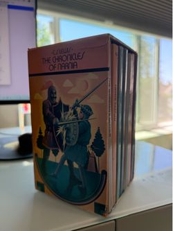 CS Lewis the chronicles of Narnia box set 1970