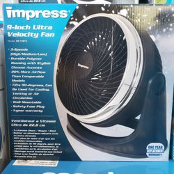 9" Fan  Impress 3 Speeds Ventilador
